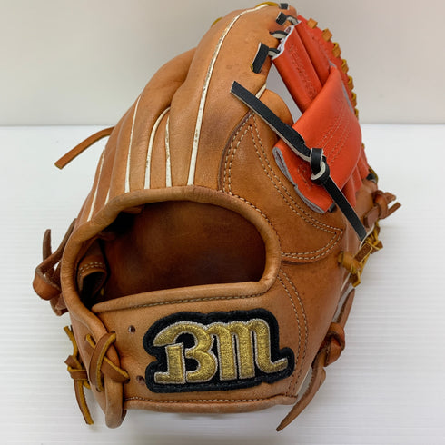 ベースマン 軟式 大人 一般 内野手用 グローブ グラブ 右投げ 中古品 野球 6459