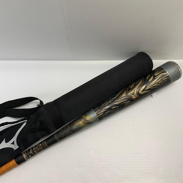 ミズノ MIZUNO ビヨンドマックスギガキング 軟式 大人 一般 FRP製バット 1CJBR140 トップバランス 中古 ケース付き 野球 8067