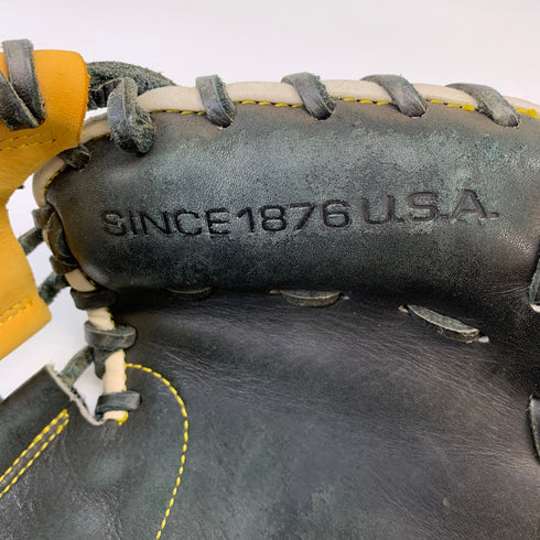 SPALDING 軟式 大人 一般 キャッチャーミット 捕手 グローブ グラブ 右投げ SPMN-52 中古品 野球 7046