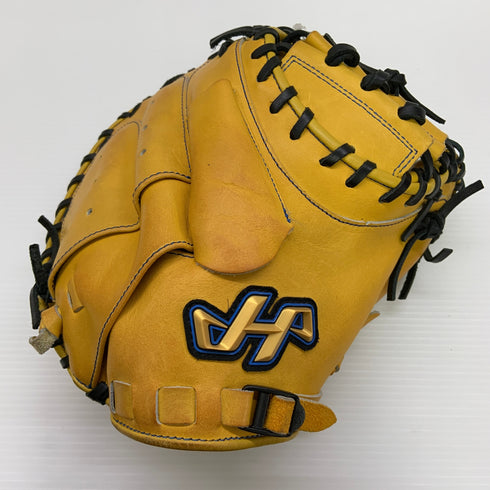 ハタケヤマ HATAKEYAMA TH-M08YS 軟式 大人 一般 キャッチャーミット 捕手 グローブ グラブ 右投げ 中古品 野球 9243