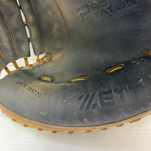 ゼット ZETT プロステイタス PROSTATUS BRCB30922G 軟式 大人 一般 キャッチャーミット 捕手 グローブ グラブ 右投げ 中古品 野球 9634