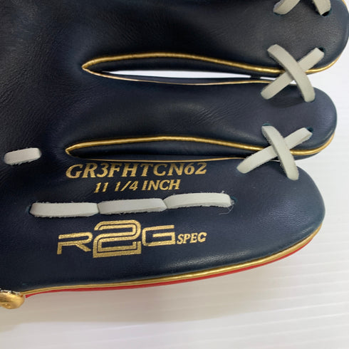 ローリングス Rawlings ハイパーテック 軟式 大人 一般 内野手用 グローブ グラブ 右投げ GR3FHTCN62 中古品 野球 6154
