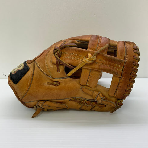 ドナイヤ Donaiya DJNⅡ 軟式 大人 一般 内野手用 グローブ グラブ 右投げ 中古品 野球 8824