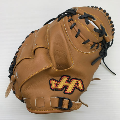 ハタケヤマ HATAKEYAMA 軟式 大人 一般 キャッチャーミット 捕手 グローブ グラブ 右投げ TH-M19WSB 中古品 野球 7080