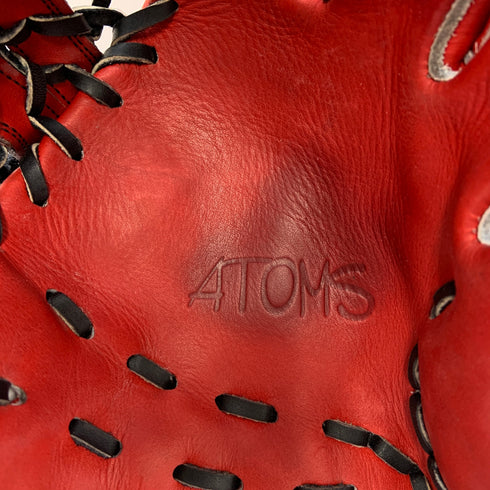 アトムズ ATOMS 硬式 大人 一般 外野手用 グローブ グラブ 右投げ 中古品 野球 8477