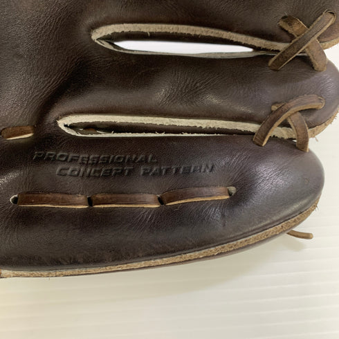 ゼット ZETT プロステイタス 硬式 大人 一般 内野手用 グローブ グラブ 右投げ BPROG566 中古品 グローブ袋付き 野球 6251