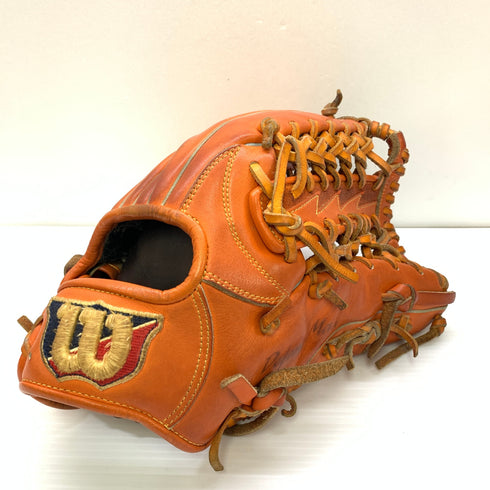 ウィルソン Wilson RDR7WF 軟式 大人 一般 外野手用 グローブ グラブ 右投げ 中古品 野球 1393