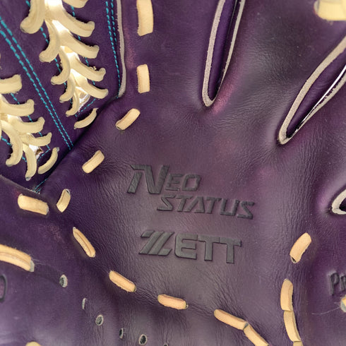 ゼット ZETT ネオステイタス BRGB31820 軟式 大人 一般 内野手用 グローブ グラブ 右投げ 中古品 野球 8470