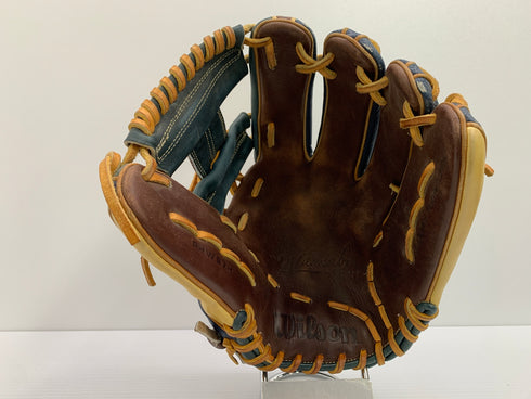 中古品 ウィルソン Wilson ワナビーヒーロー 軟式 内野手用グローブ RHW87H 3883
