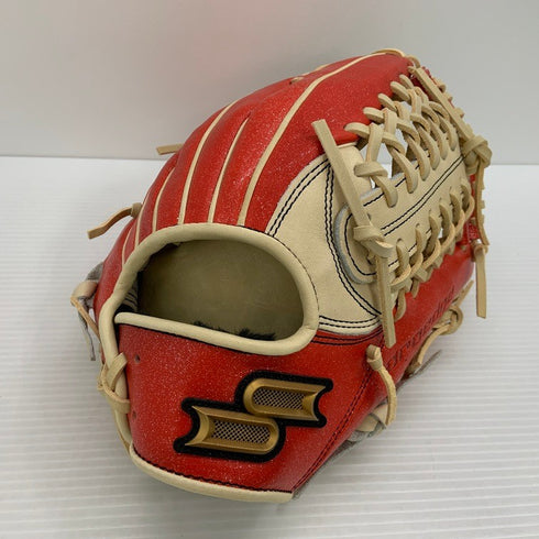中古品 エスエスケイ SSK プロエッジ 軟式 内野手用グローブ PEN323LA ラメ入り 4211
