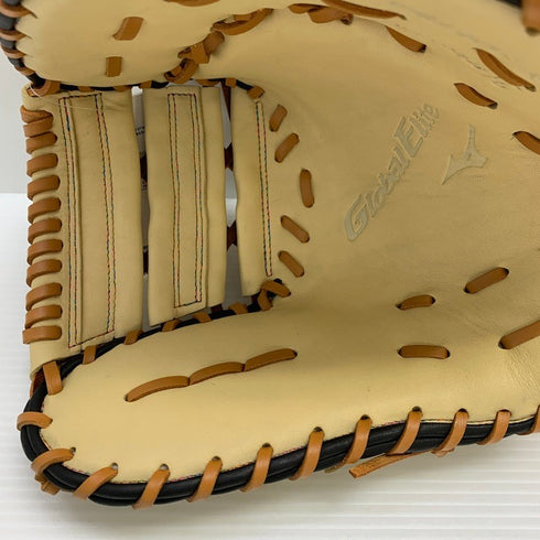 ミズノ MIZUNO グローバルエリート ソフトボール用 大人 一般 キャッチャーミット 捕手 グローブ グラブ 右投げ 1AJCS32300 タグ付き 野球 5886