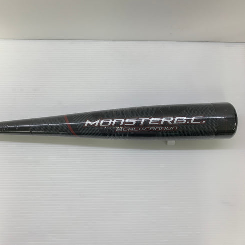 ゼット ZETT モンスターブラックキャノン 軟式 大人 一般 FRP製バット BCT31385 ケース付き 野球 6957