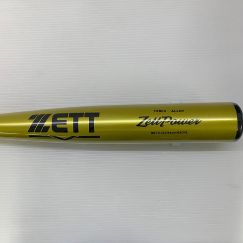 ゼット ZETT ゼットパワー 硬式 大人 一般 金属製バット BAT11384 野球 6991
