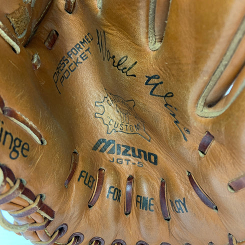 ミズノ MIZUNO ワールドウィン 硬式 大人 一般 投手用 グローブ ピッチャー グラブ 右投げ 中古品 野球 6571
