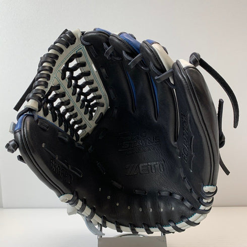 中古品 ゼット ZETT プロステイタス 軟式 オーダー 内野手用グローブ 刺繍有り 5074