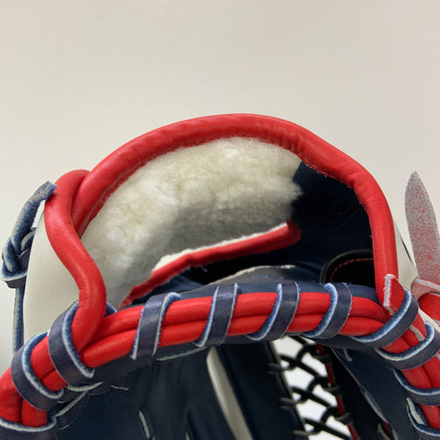 ミズノ MIZUNO ミズノプロ オーダー 硬式 大人 一般 外野手用 グローブ グラブ 右投げ 中古品 グローブ袋付き 野球 6803