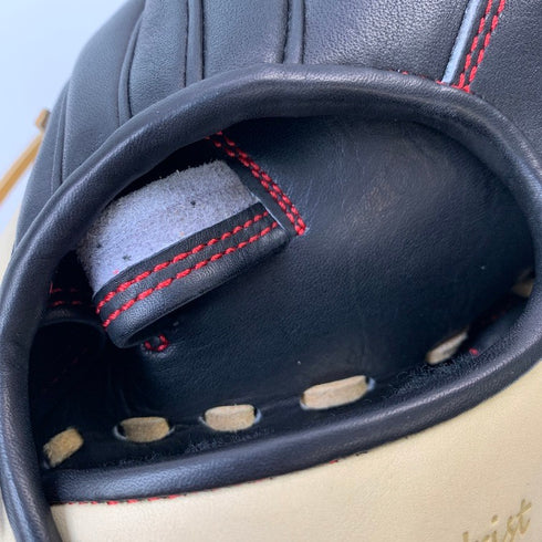 中古品 アトムズ ATOMS 軟式 オーダー 内野手用グローブ 指リング 刺繍有り 5125