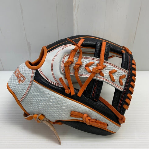 中古品 ゲッコウ GECKO 硬式 内野手用グローブ クロコダイル系型押しタイプ オーダー 5903