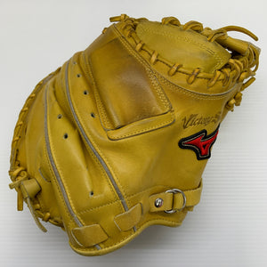 ミズノ MIZUNO ビクトリーステージ 1AJCH51000 硬式 大人 一般 キャッチャーミット 捕手 グローブ グラブ 右投げ 中古品 野球 8524