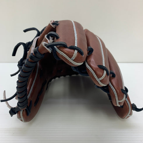 リュウ RYU TIG型 硬式 大人 一般 内野手用 グローブ グラブ 右投げ 中古品 グローブ袋付き 野球 7881