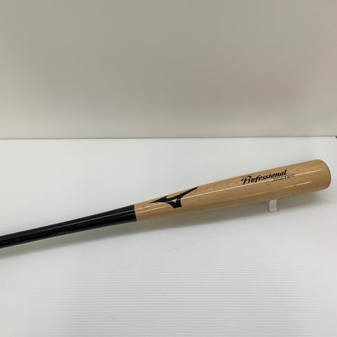 ミズノ MIZUNO プロフェッショナルセレクション 軟式 大人 一般 木製バット 中古 野球 7907