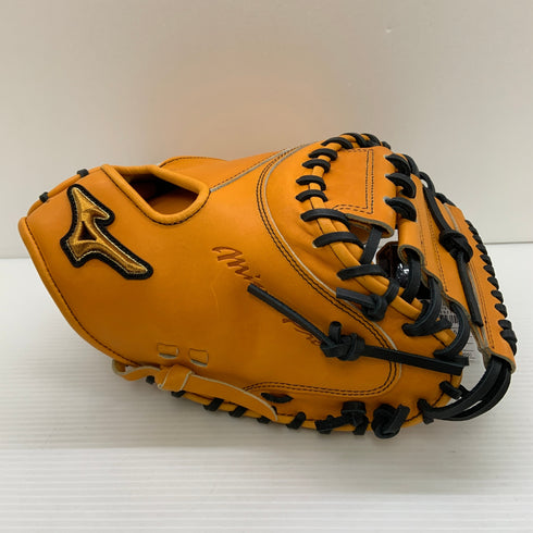 ミズノ MIZUNO ミズノプロ 軟式 大人 一般 キャッチャーミット 捕手 グローブ グラブ 右投げ 1AJCR28010 木下型 タグ付き 野球 7866
