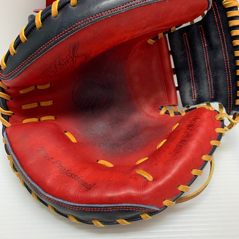 久保田スラッガー KUBOTA SLUGGER トゥループロフェッショナル 軟式 大人 一般 キャッチャーミット 捕手 グローブ グラブ 右投げ 中古品 野球 6293