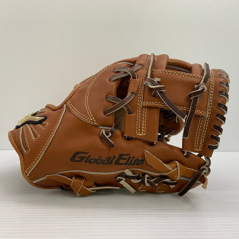 中古品 ミズノ MIZUNO グローバルエリート QMライン 軟式 内野手用グローブ 4207