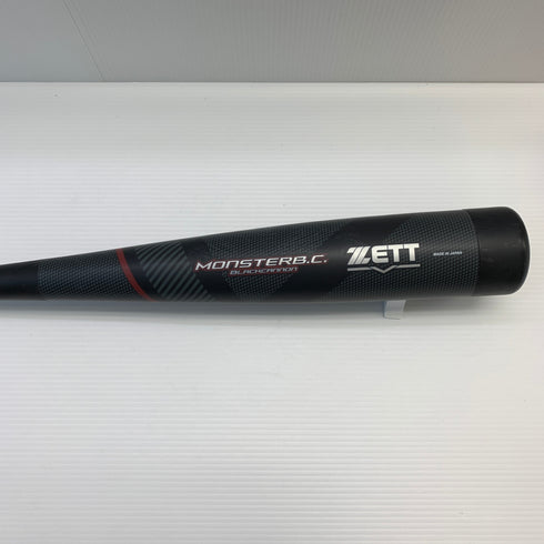 ゼット ZETT MONSTERB.C.BLACKCANNON 軟式 大人 一般 FRP製バット BCT31385 野球 7315