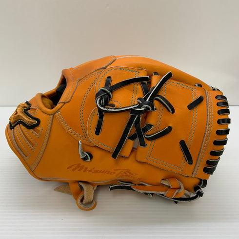ミズノ MIZUNO ミズノプロオーダーHAGAJAPAN 軟式 大人 一般 投手用 グローブ ピッチャー グラブ 右投げ 中古品 グローブ袋付き 野球 6124