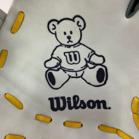 ウィルソン Wilson 軟式 大人 一般 内野手用 グローブ グラブ 右投げ 中古品 グローブ袋付き 野球 1437