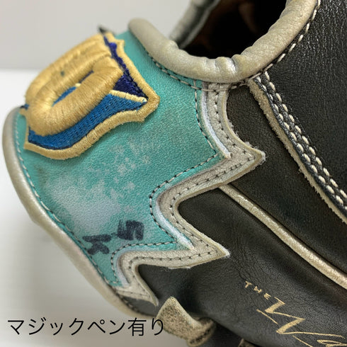 ウィルソン Wilson ワナビーヒーロー 軟式 大人 一般 内野手用 グローブ グラブ 右投げ 中古品 野球 7760