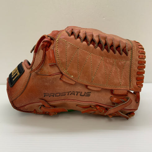 ゼット ZETT プロステイタス PROSTATUS BPG-PRO 硬式 大人 一般 投手用 グローブ ピッチャー グラブ 右投げ オーダー 中古品 野球 8578