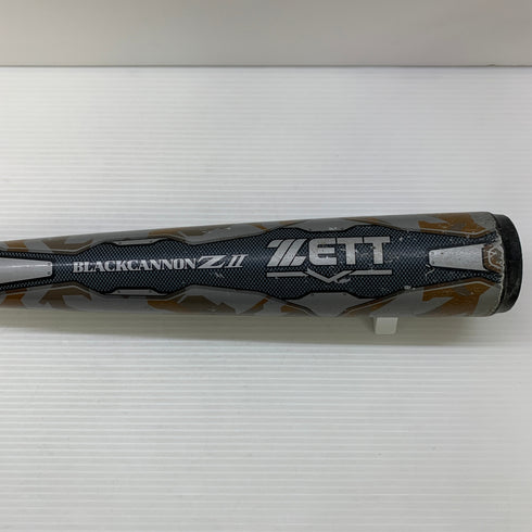 ゼット ZETT ブラックキャノンZ2 少年軟式 子ども FRP製バット BCT75880 中古 野球 7833