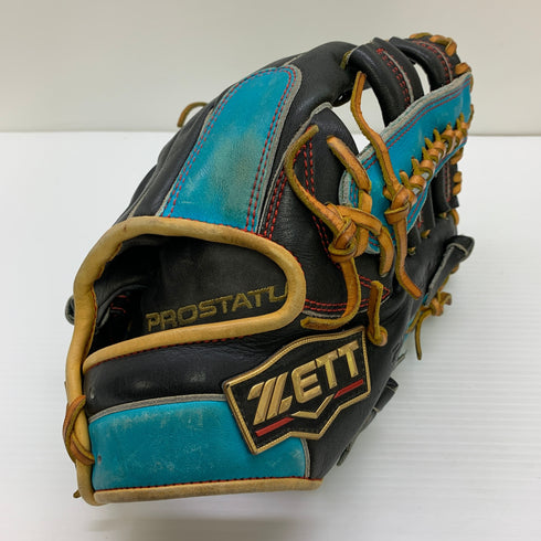 ゼット ZETT プロステイタス PROSTATUS BRGPROB2 軟式 大人 一般 内野手用 グローブ グラブ 右投げ 中古品 野球 9885