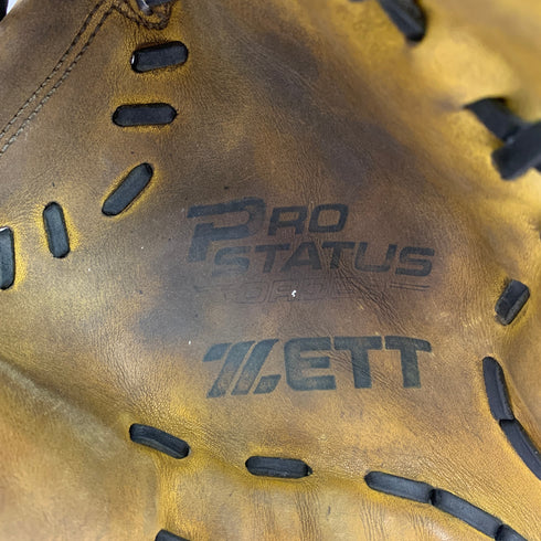 ゼット ZETT プロステイタス PROSTATUS 硬式 大人 一般 ファーストミット 一塁手 グローブ グラブ 右投げ オーダー 中古品 野球 9352