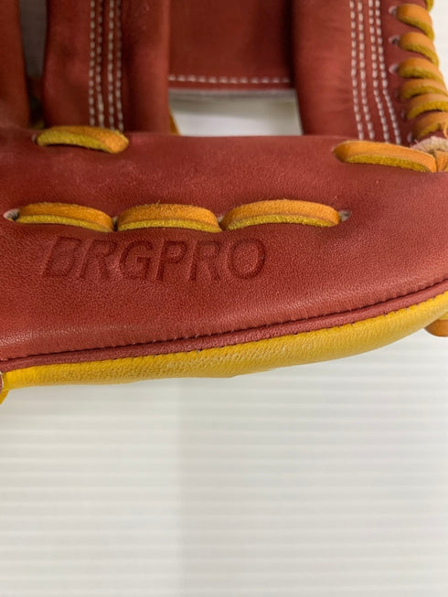 中古品 ゼット ZETT プロステイタス オーダー 軟式 内野手用グローブ BRGPRO 刺繡有り 左投げ 3679