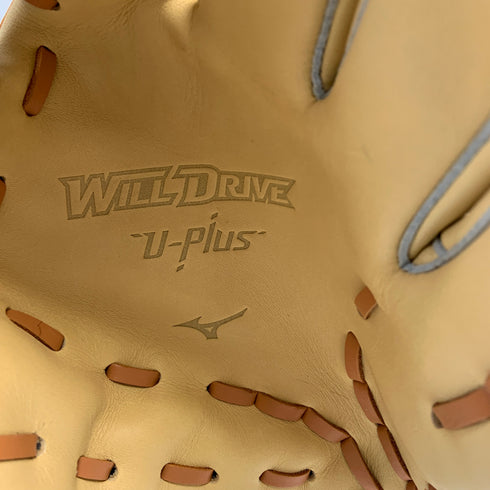 ミズノ MIZUNO WILLDRIVE RED U-Plus 硬式 大人 一般 内野手用 グローブ グラブ 右投げ 中古品 野球 7100