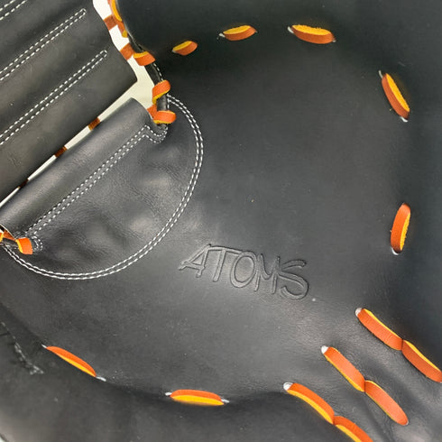 アトムズ ATOMS AKG-GT22 硬式 大人 一般 キャッチャーミット 捕手 グローブ グラブ 右投げ タグ付き 箱・グローブ袋付き 野球 9291