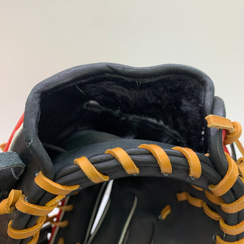 ハイゴールド HI-GOLD プロフェッショナル 硬式 大人 一般 外野手用 グローブ グラブ 左投げ オーダー 中古品 野球 8607