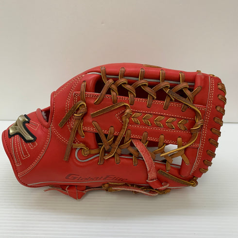 ミズノ MIZUNO グローバルエリート 軟式 大人 一般 外野手用 グローブ グラブ 右投げ 1AJGR22417 中古品 野球 7176