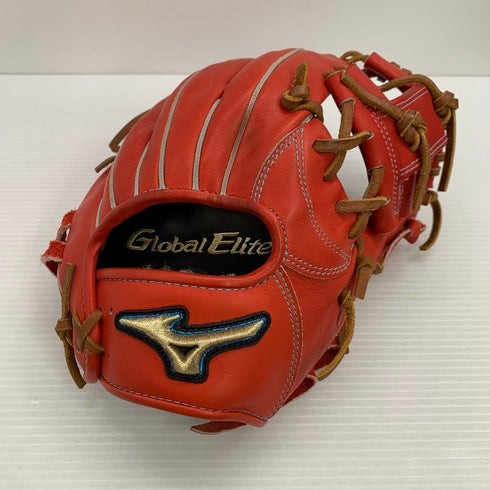 中古品 ミズノ MIZUNO グローバルエリート 硬式 内野手用グローブ 1AJGH22305 4596