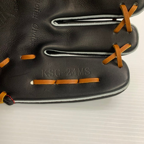 中古品 久保田スラッガー スペシャルオーダー 硬式 内野手用グローブ KSG-24MS 4589