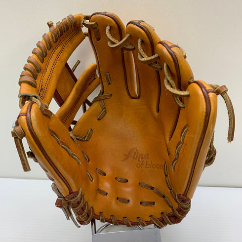 flima of bloom 硬式 大人 一般 内野手用 グローブ グラブ 右投げ 中古品 野球 9992