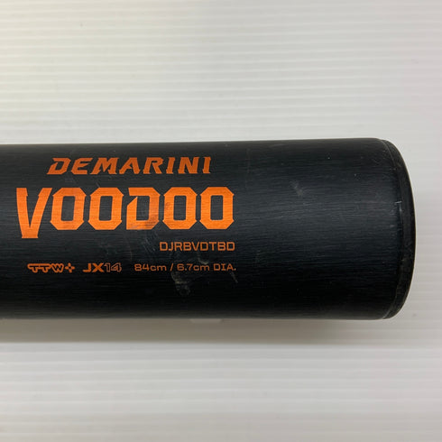 ディマリニ DeMARINI VOODOO 軟式 大人 一般 金属製バット 中古 野球 7749