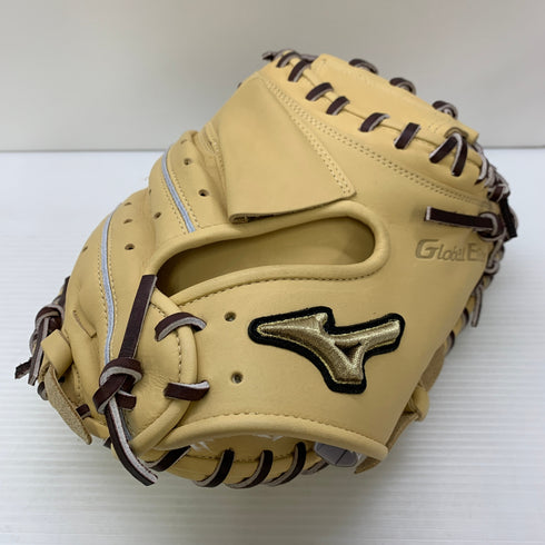 ミズノ MIZUNO グローバルエリート 軟式 大人 一般 キャッチャーミット 捕手 グローブ グラブ 右投げ 1AJCR32500 タグ付き 野球 8089