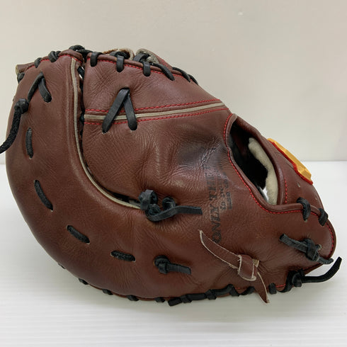 ハタケヤマ HATAKEYAMA 硬式 大人 一般 ファーストミット 一塁手 グローブ グラブ 右投げ 中古品 野球 9001