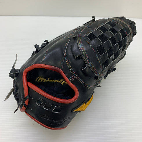 ミズノ MIZUNO ミズノプロ 硬式 大人 一般 ファーストミット 一塁手 グローブ グラブ 右投げ オーダー 中古品 グローブ袋付き 野球 6478