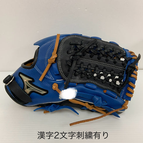 ミズノ MIZUNO グローバルエリート Global Elite 耕作印 軟式 大人 一般 投手用 グローブ ピッチャー グラブ 右投げ オーダー 中古品 グローブ袋付き 野球 1414
