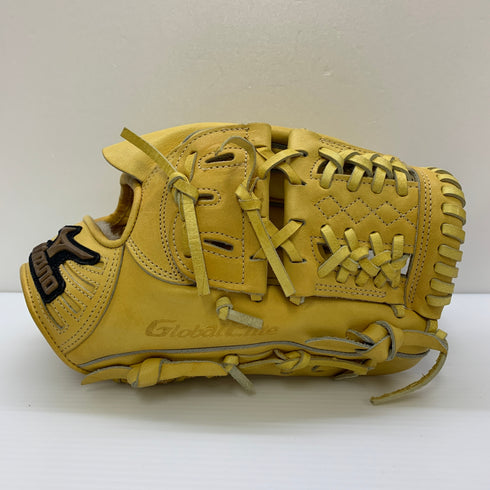 ミズノ MIZUNO グローバルエリート 硬式 大人 一般 投手用 グローブ ピッチャー グラブ 右投げ 2GW11001 中古品 グローブ袋付き 野球 8273